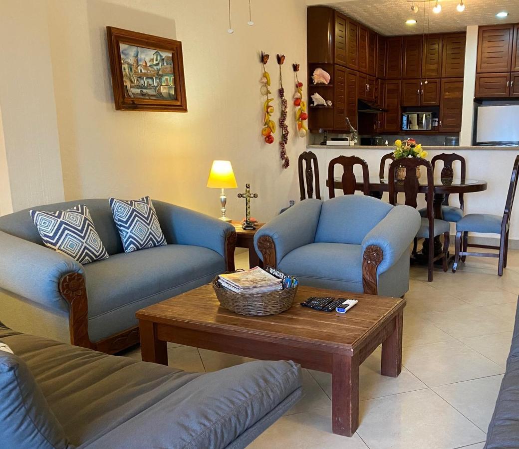 Departamento Frente Al Mar Con Dos Recamaras Y Seguridad 24 H A Dos Cuadras De La Quinta Avenida Playa del Carmen Eksteriør bilde