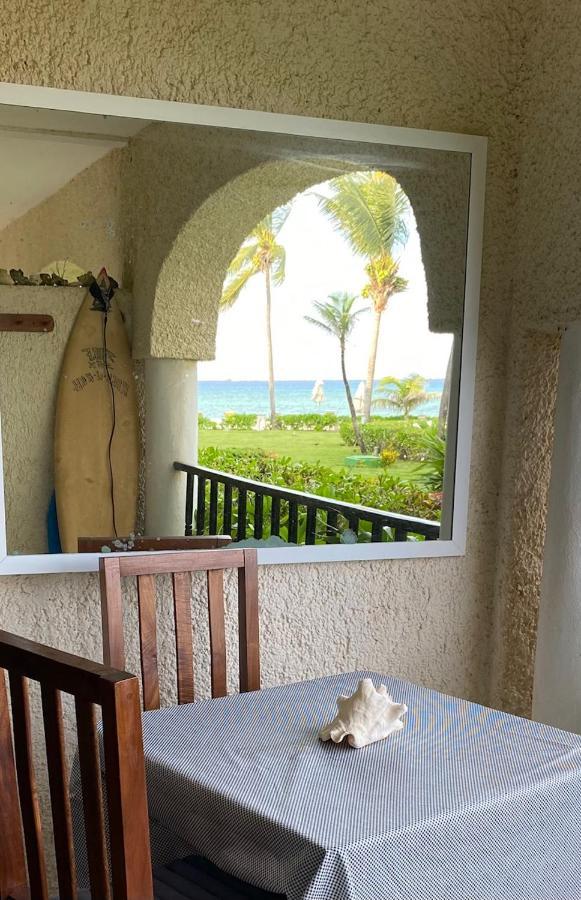 Departamento Frente Al Mar Con Dos Recamaras Y Seguridad 24 H A Dos Cuadras De La Quinta Avenida Playa del Carmen Eksteriør bilde