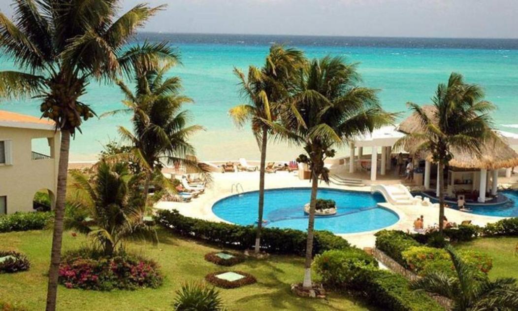 Departamento Frente Al Mar Con Dos Recamaras Y Seguridad 24 H A Dos Cuadras De La Quinta Avenida Playa del Carmen Eksteriør bilde
